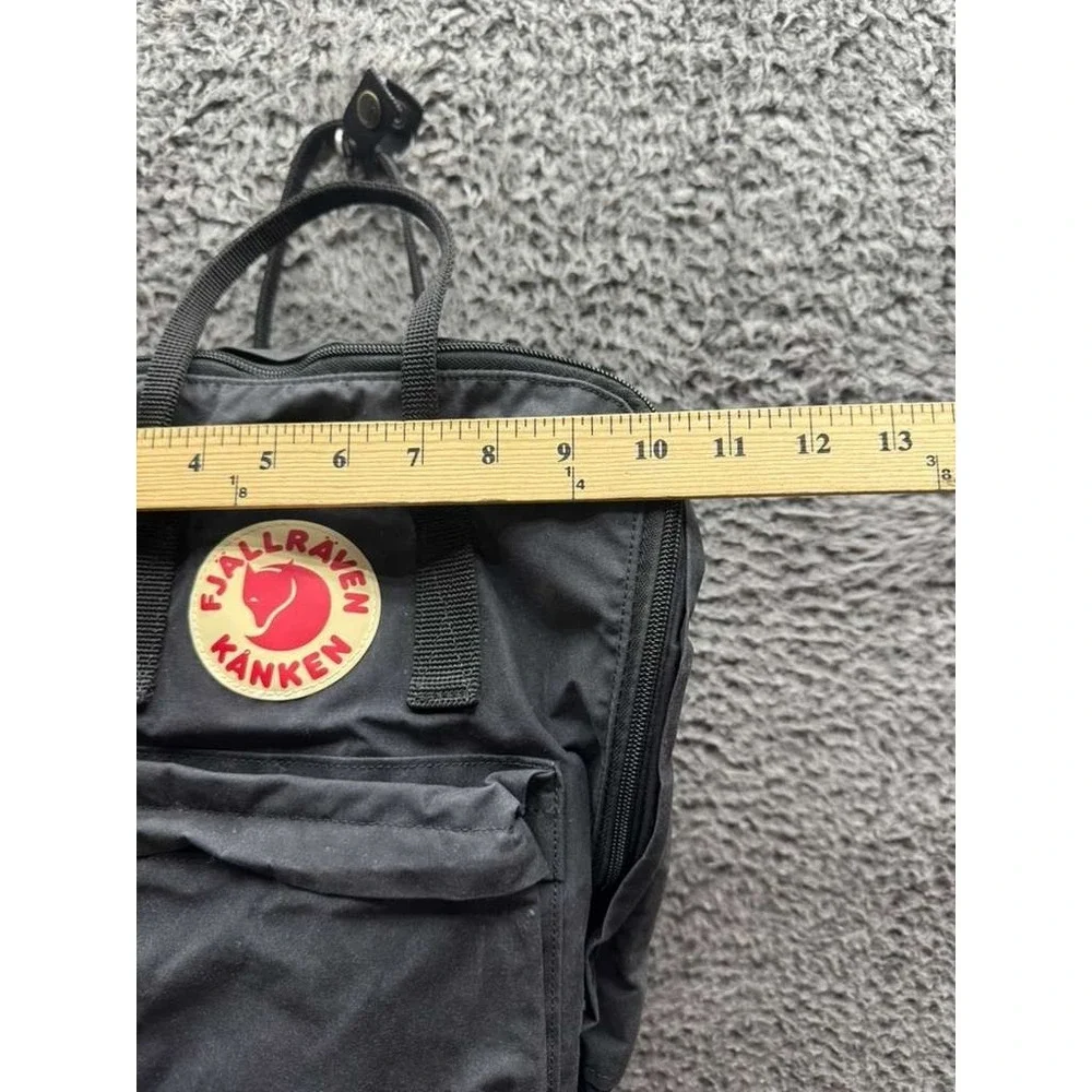 Fjallraven‎ Kanken Classic Vinylon Everyday Outdoor Backpack Black Unisex